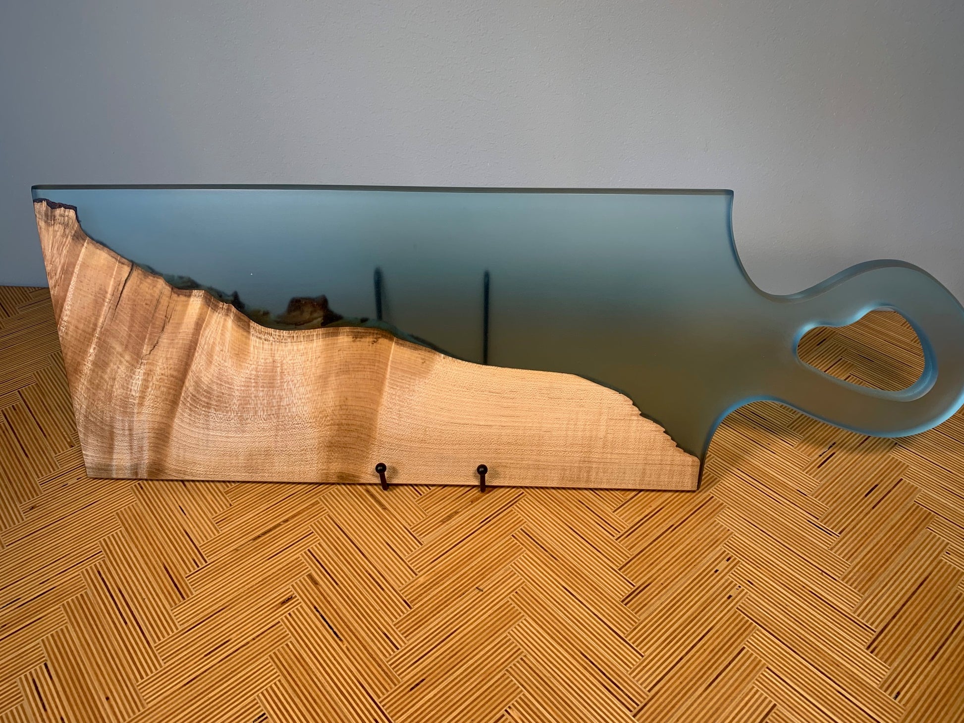 Custom Resin and Wood Long Charcuterie Board image 9