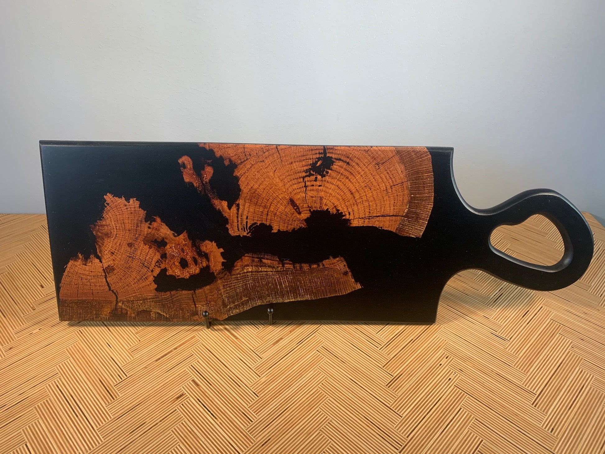 Custom Resin and Wood Long Charcuterie Board image 8