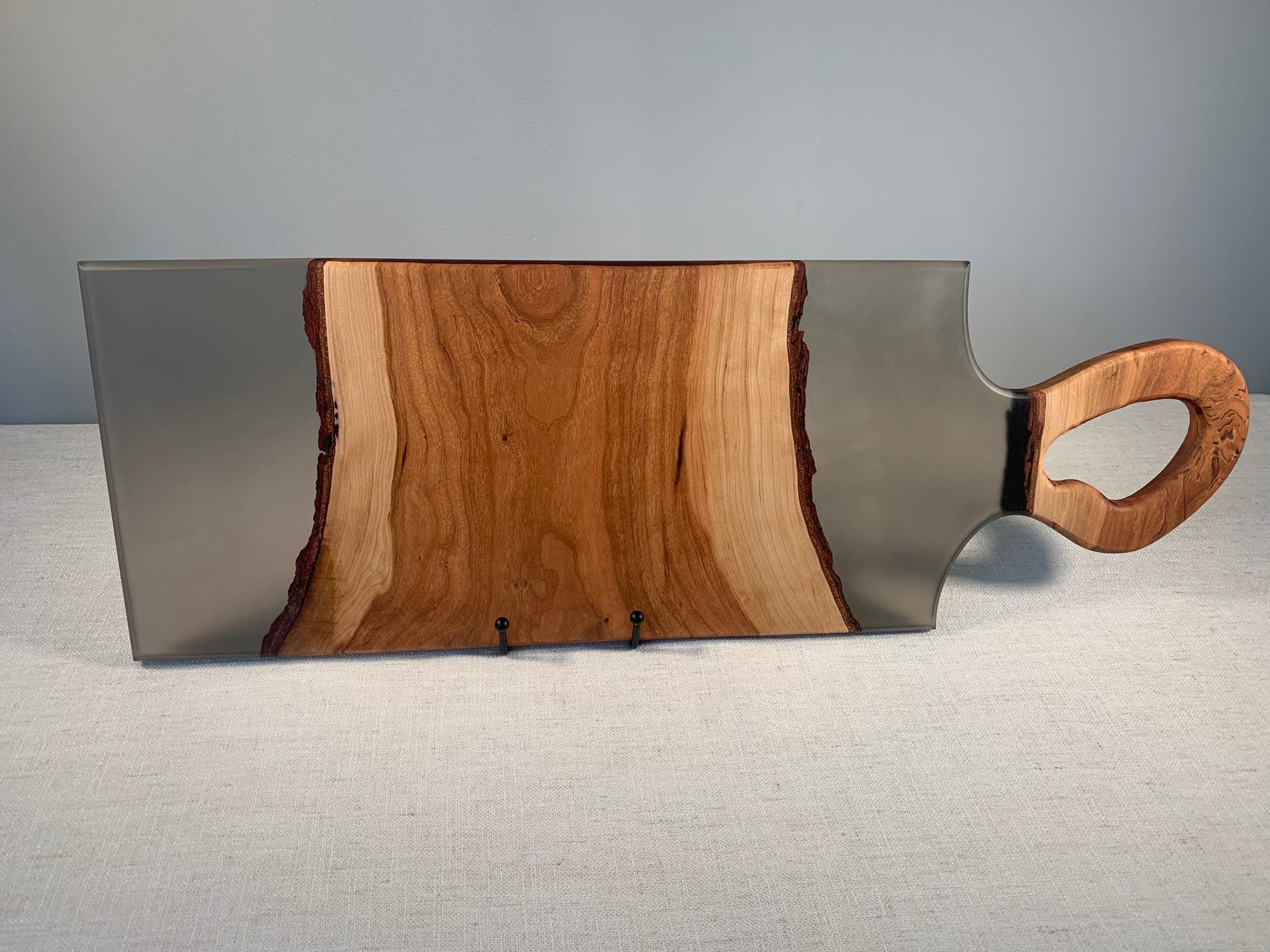 Custom Resin and Wood Long Charcuterie Board image 5
